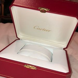 CARTIER WATCH BOX W/ CUSHION